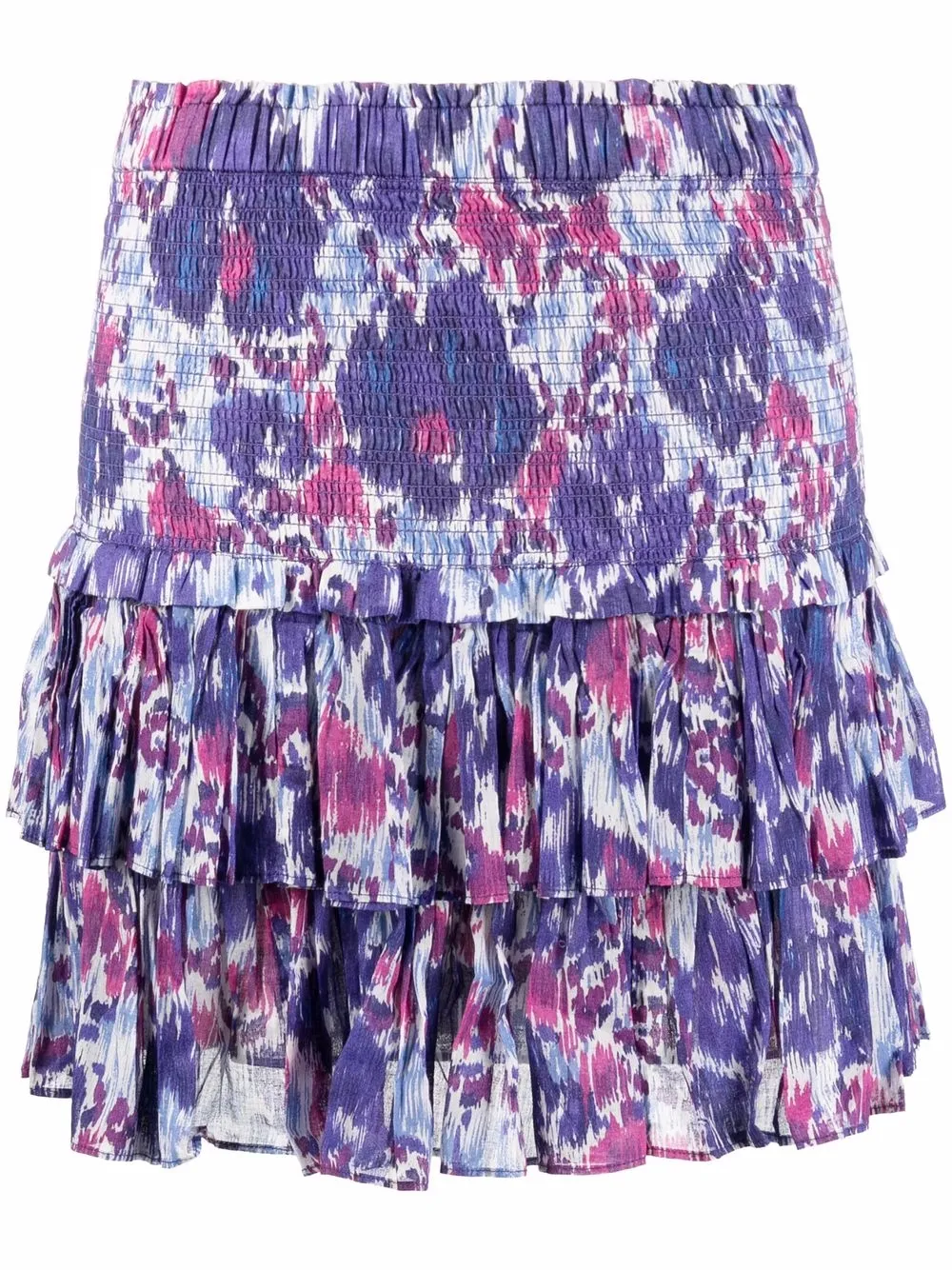 

Юбка мини Naomi со сборками MARANT ÉTOILE, синий