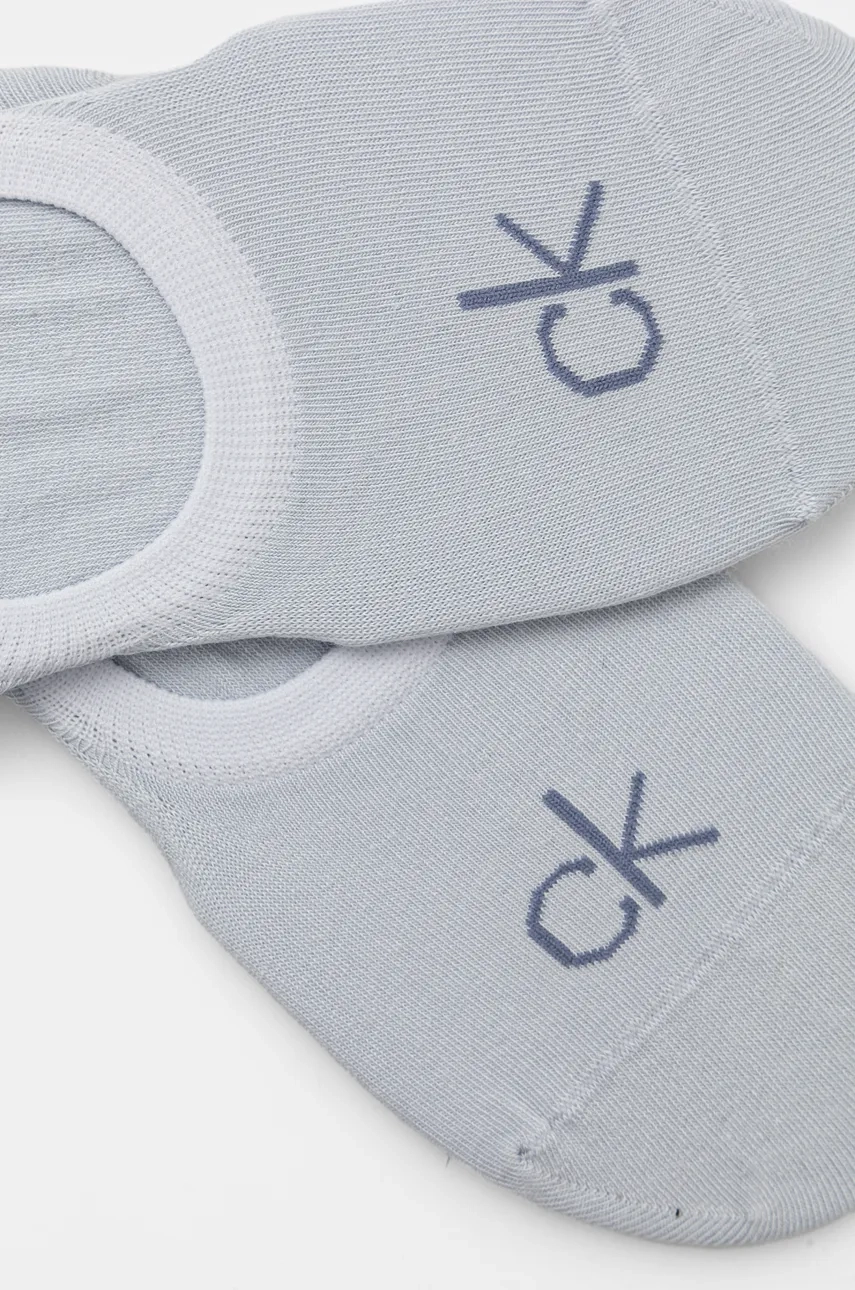 2 упаковки носков Calvin Klein, синий — фото 3