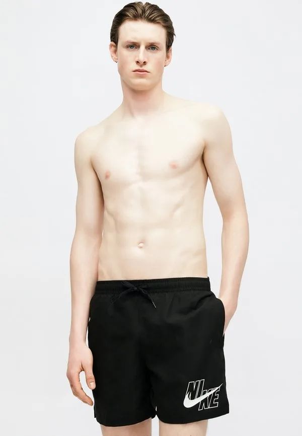 Плавательные шорты breaker с логотипом для волейбола Nike Swim, Black — фото 4