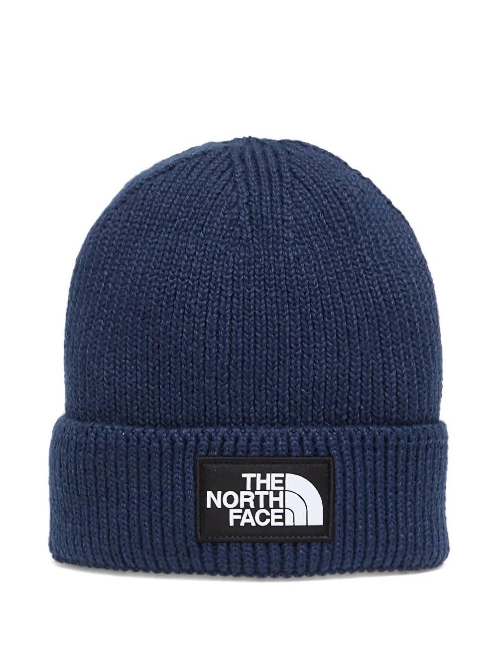 

Шапка бини с нашивкой-логотипом The North Face, синий