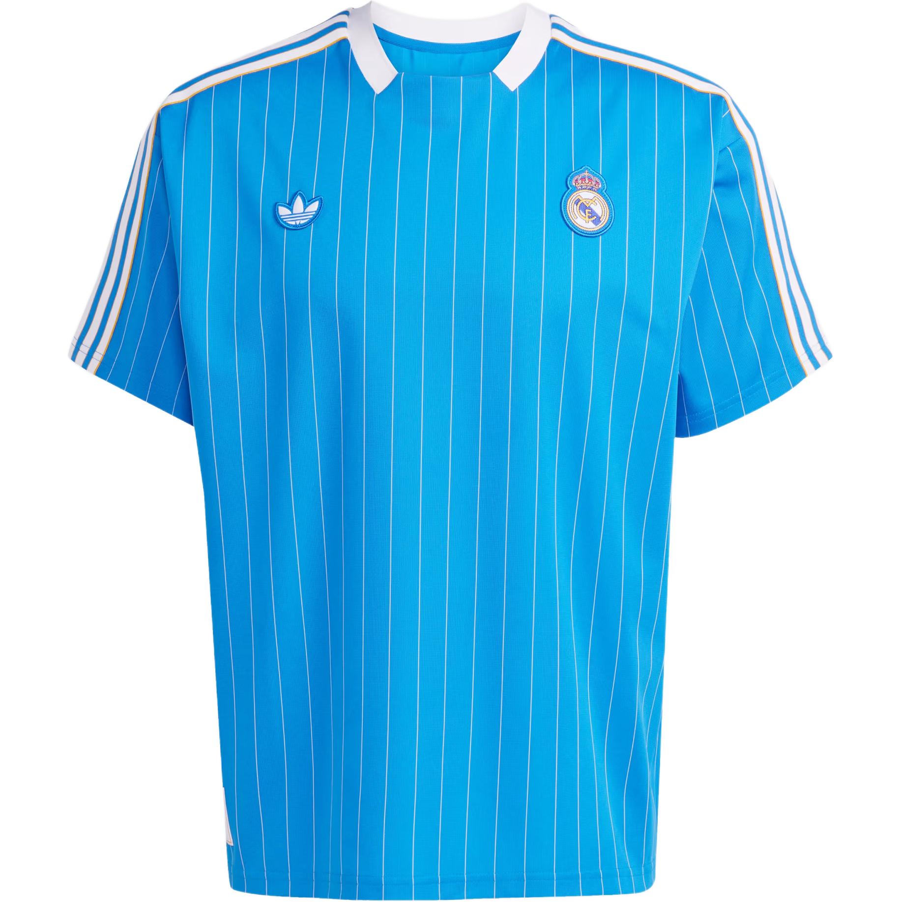 

Футболка Real Madrid Terrace Icons Adidas Originals, синий/белый