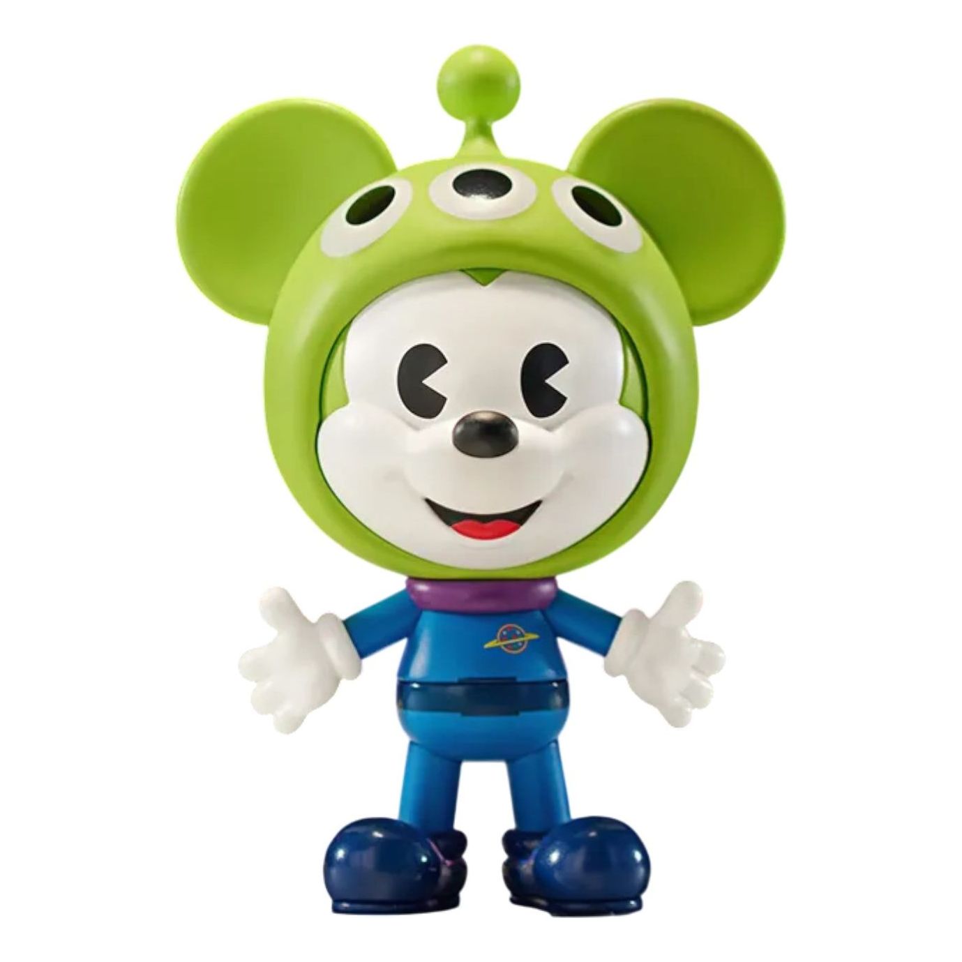

Фигурки Pop Mart Disney Mickey Remixed Mickey Meets Pixar Series 'Alien Mickey Mouse'