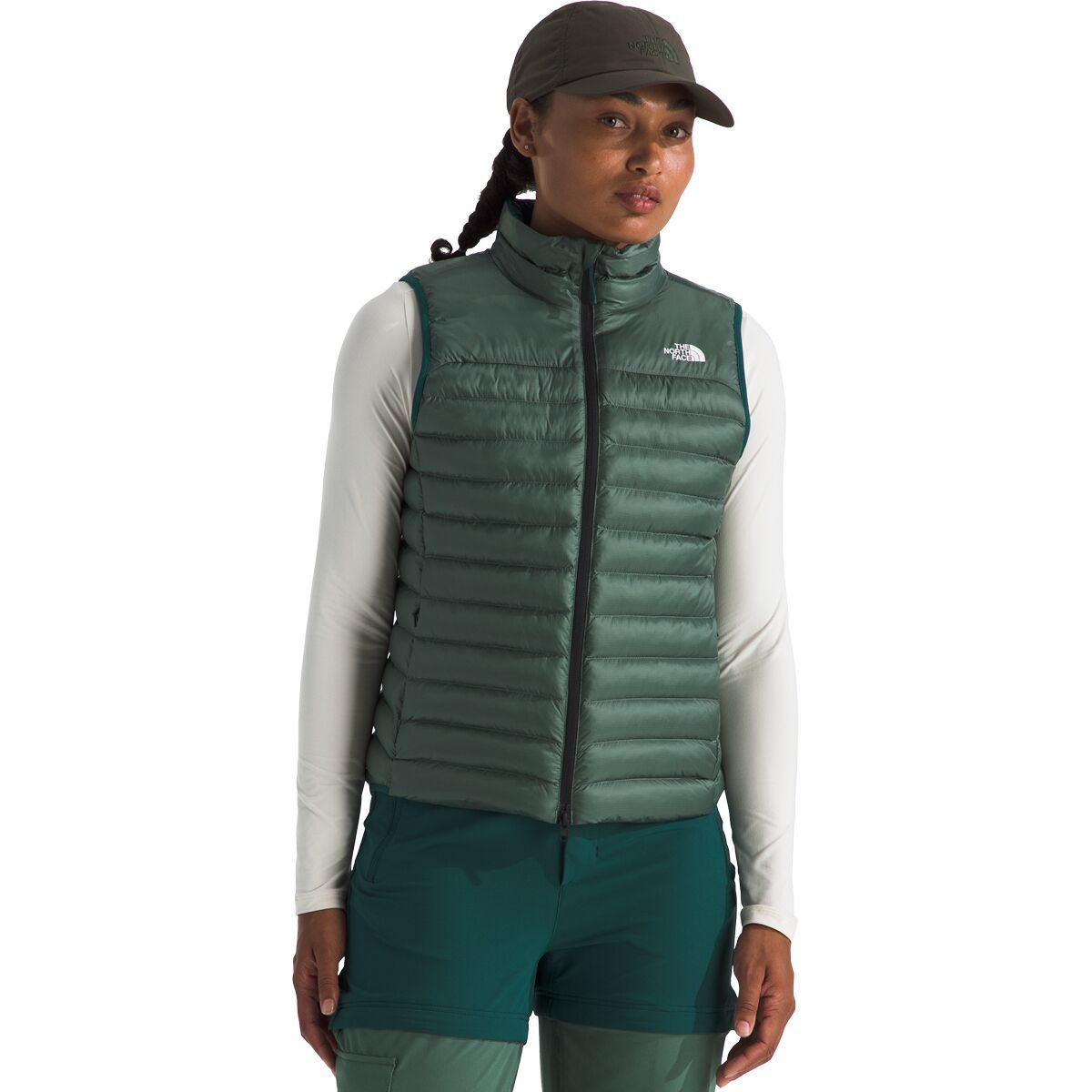 

Терра пик жилет The North Face, зеленый