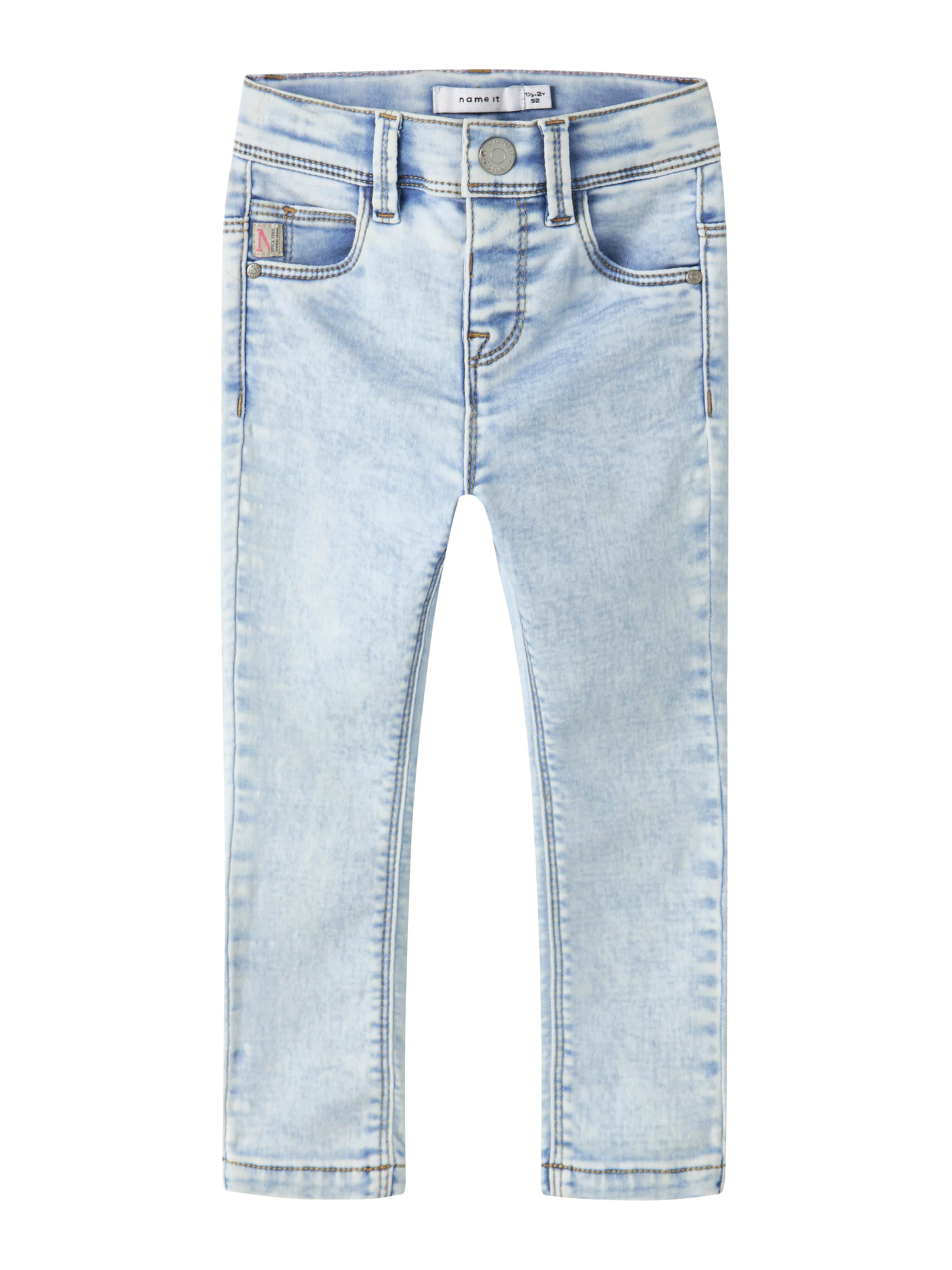 

NAME IT Скинни джинсы 'NMFPOLLY' в светло-голубом цвете