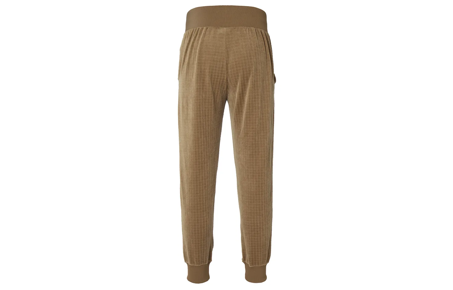 Nike Вязаные спортивные штаны женские yale brown/ironstone с манжетами — фото 4