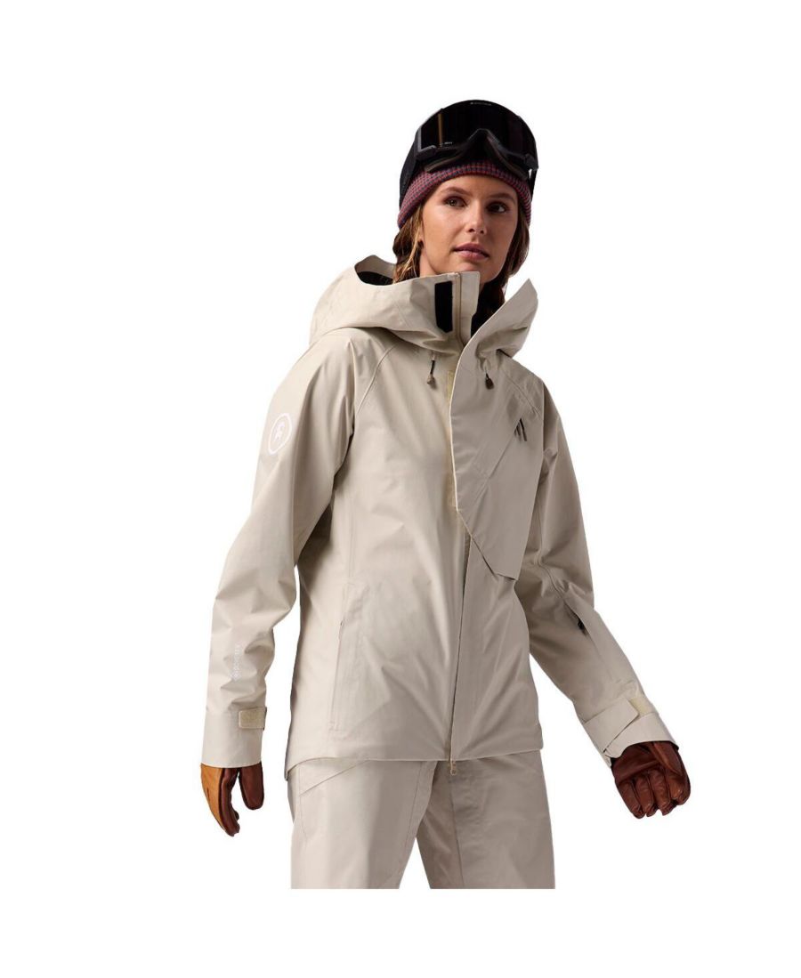 

Женская неутепленная куртка CrestCarver GORE-TEX Shell Jacket для катания на лыжах и сноуборде Backcountry, Fog