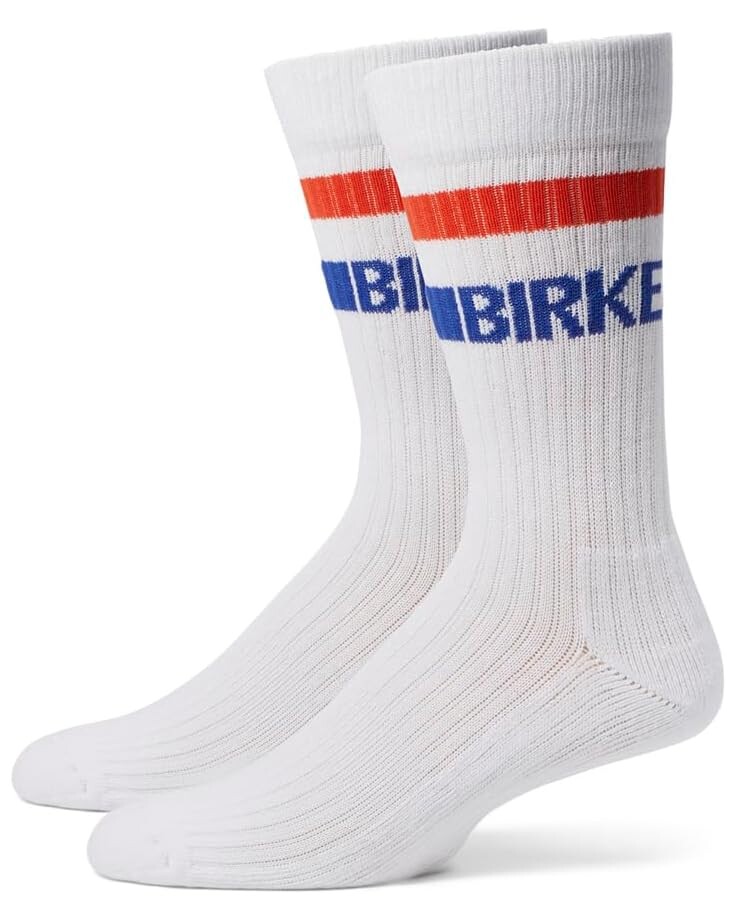 

Носки Birkenstock Cotton Crew Stripe Socks, белый