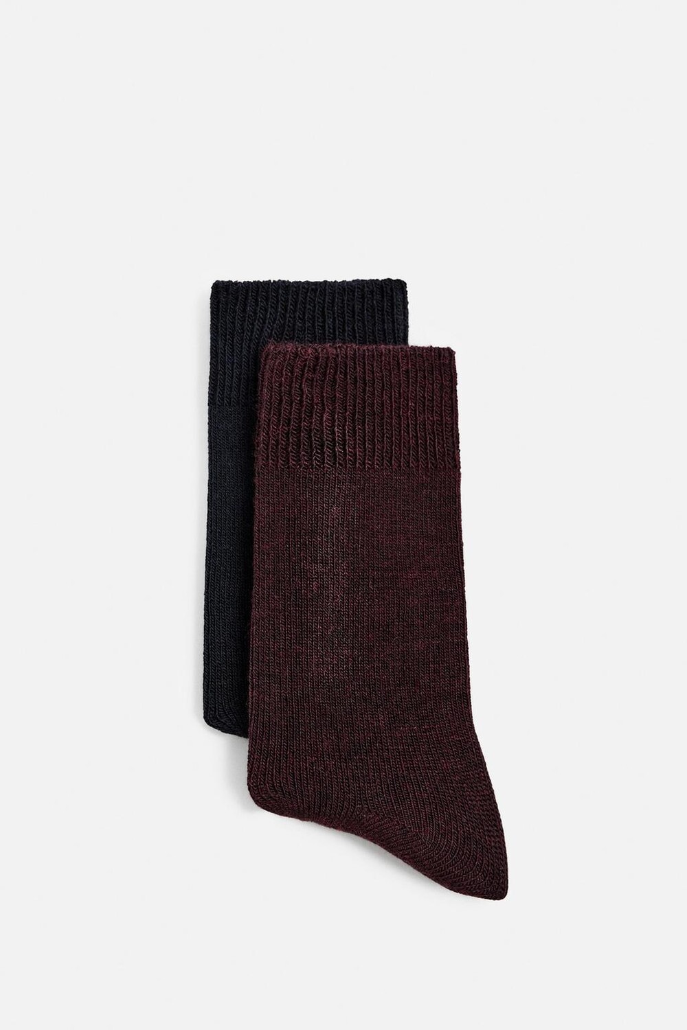 

Упаковка из 2 текстурных носков ZARA, цвет various