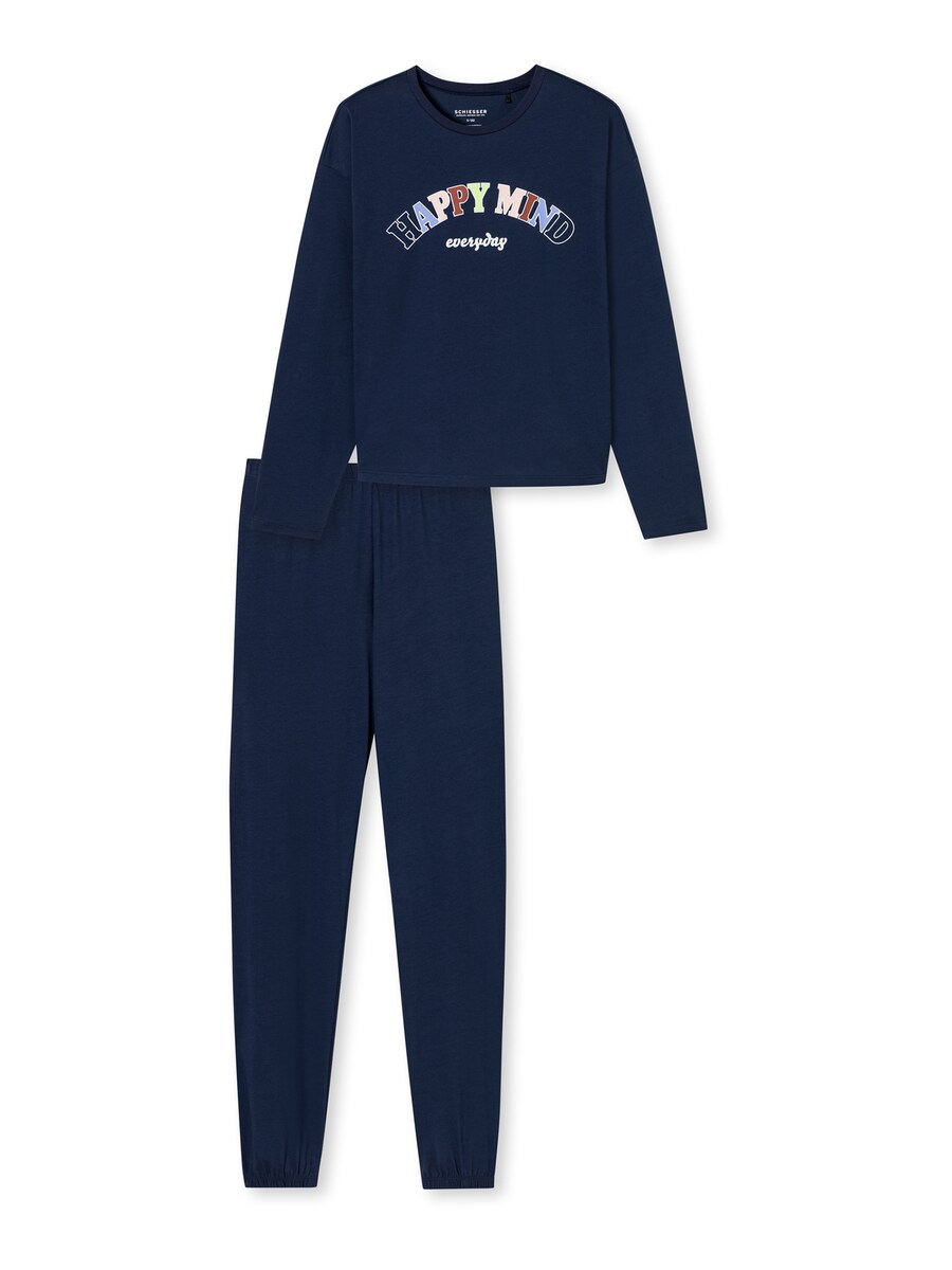

Пижама SCHIESSER Nightwear, ночной синий