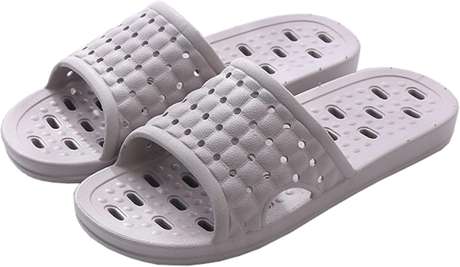 

Душевые тапочки Быстросохнущие Нескользящие Ванная Комнатные Сланцы для Мужчин и Женщин Для Общежития и Дома Generic, серый