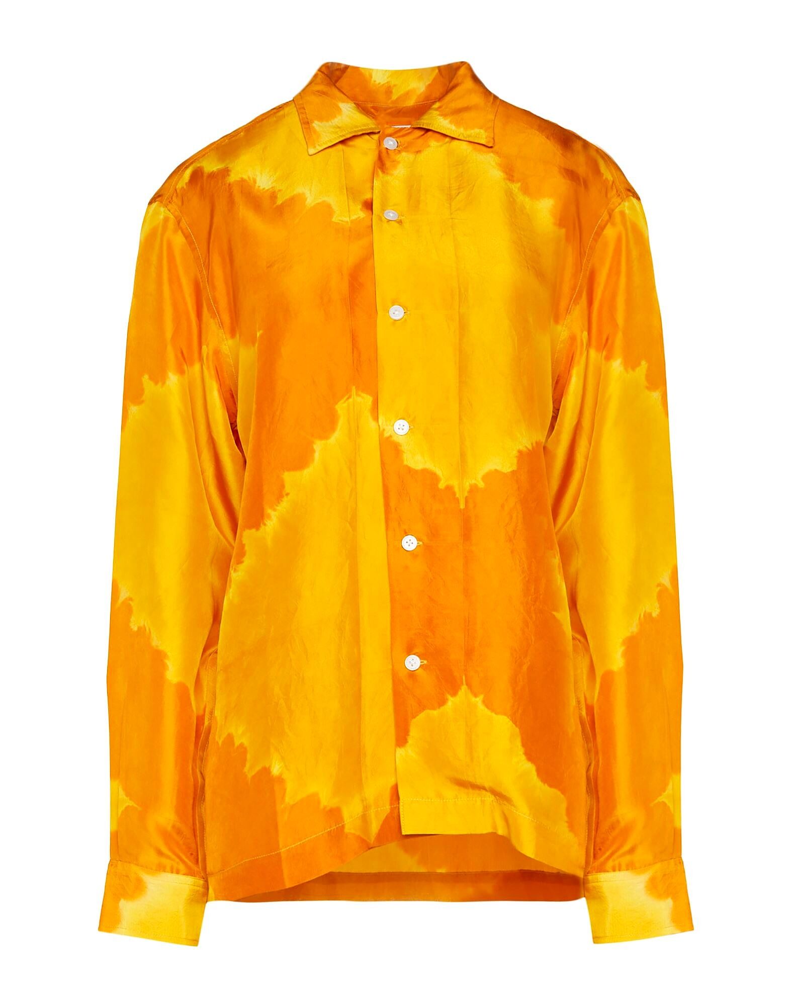 

Рубашка Bode, горчичный