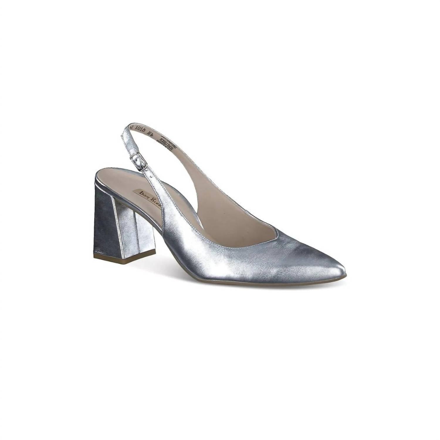 Женские туфли-лодочки Toluca Sling Pumps, цвет металлик Paul Green, цвет metallic