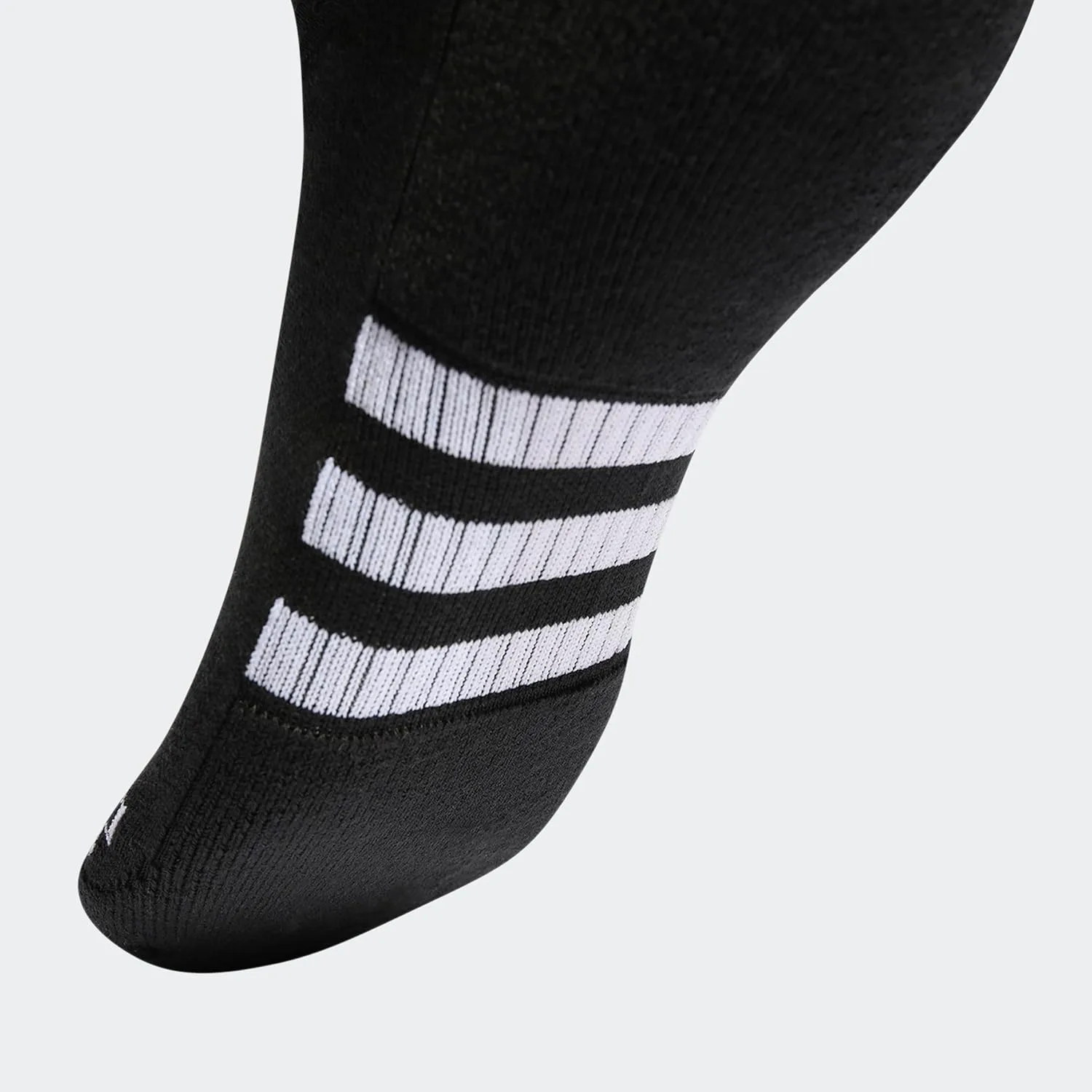 Комплект из 3 мужских носков Adidas Crew Socks - с амортизацией для тренировок, черный — фото 3