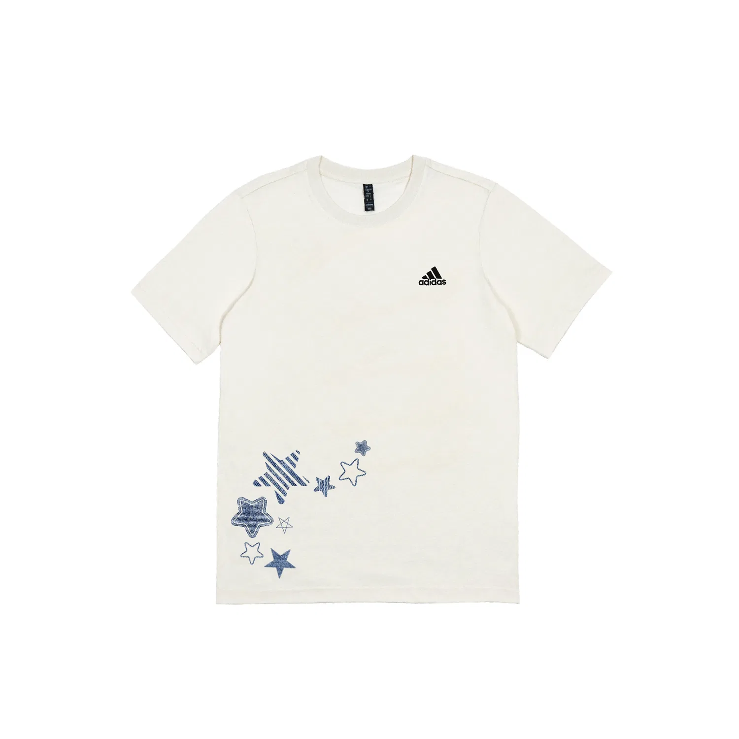 Футболка с круглым вырезом Adidas White