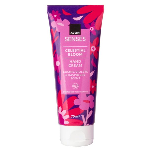 

Крем для рук Avon Celestial Bloom с ароматом космической фиалки и малины 75 мл