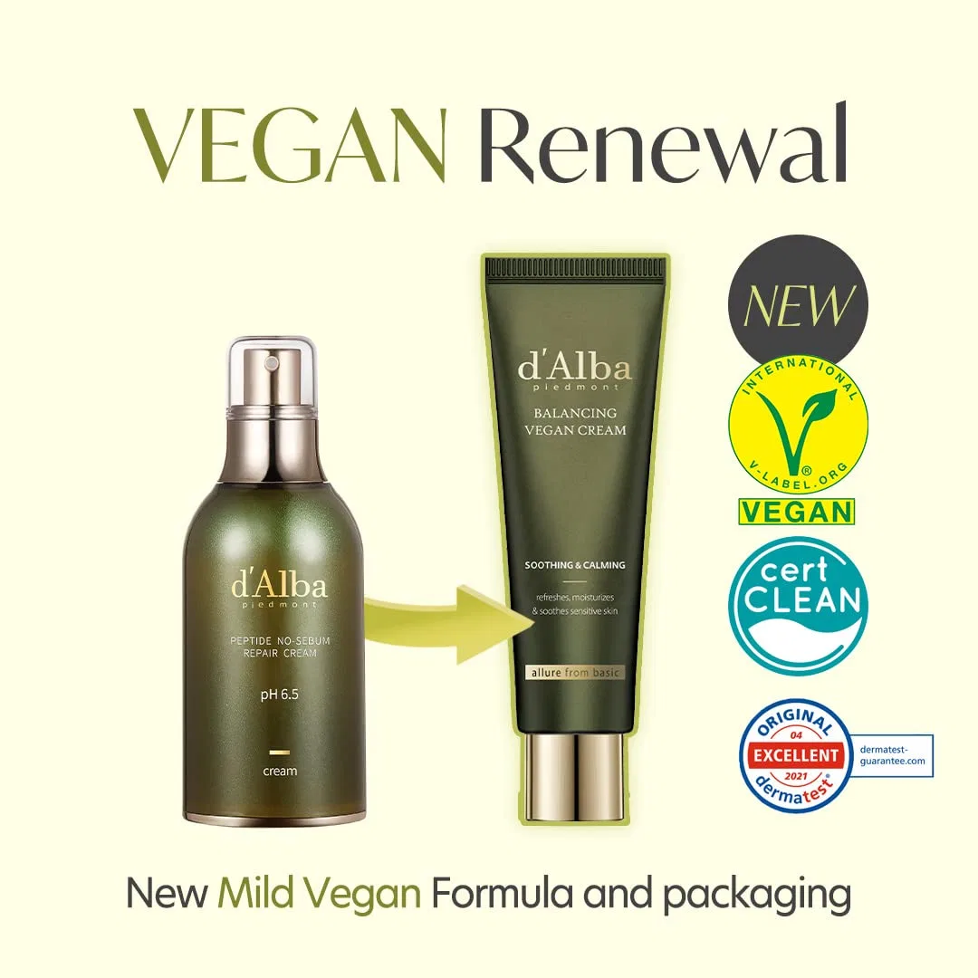 Крем для лица D'Alba Piedmont — Веганский Mild Skin Balancing с белым трюфелем — фото 2