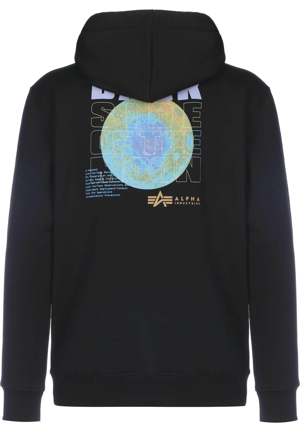

Толстовка с капюшоном DARK SIDE Alpha Industries, черный