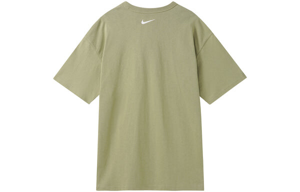 Футболка Nike Just Do It Chest Pocket T-Shirt 'Olive Green', зеленый — фото 4