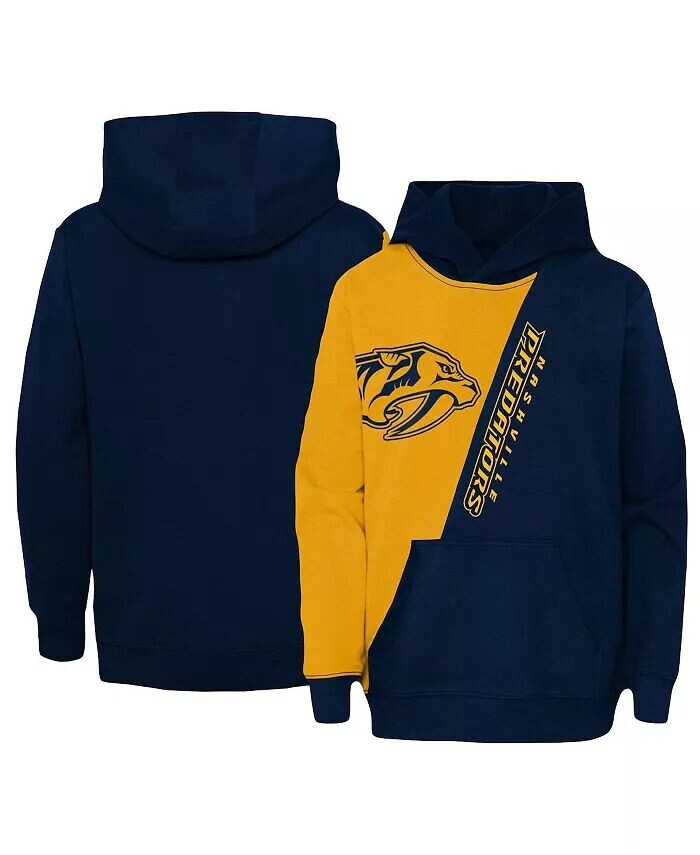 

Толстовка с капюшоном Big Boys and Girls Gold Nashville Predators Unrivaled Outerstuff
