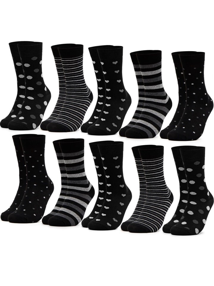 

Носки Occulto 10er Pack Muster Rita, черный