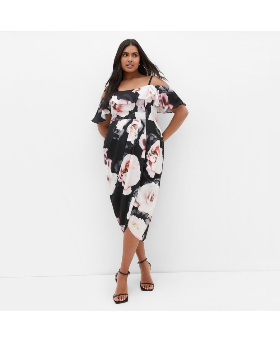 

Платье Love Me Do больших размеров CITY CHIC, Austin floral