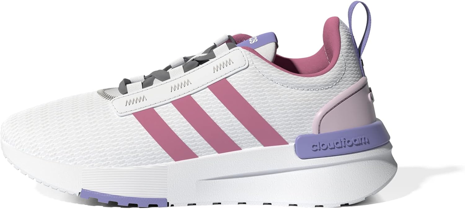 

Кроссовки для бега adidas Racer TR21 для детей и подростков, белый/розовый