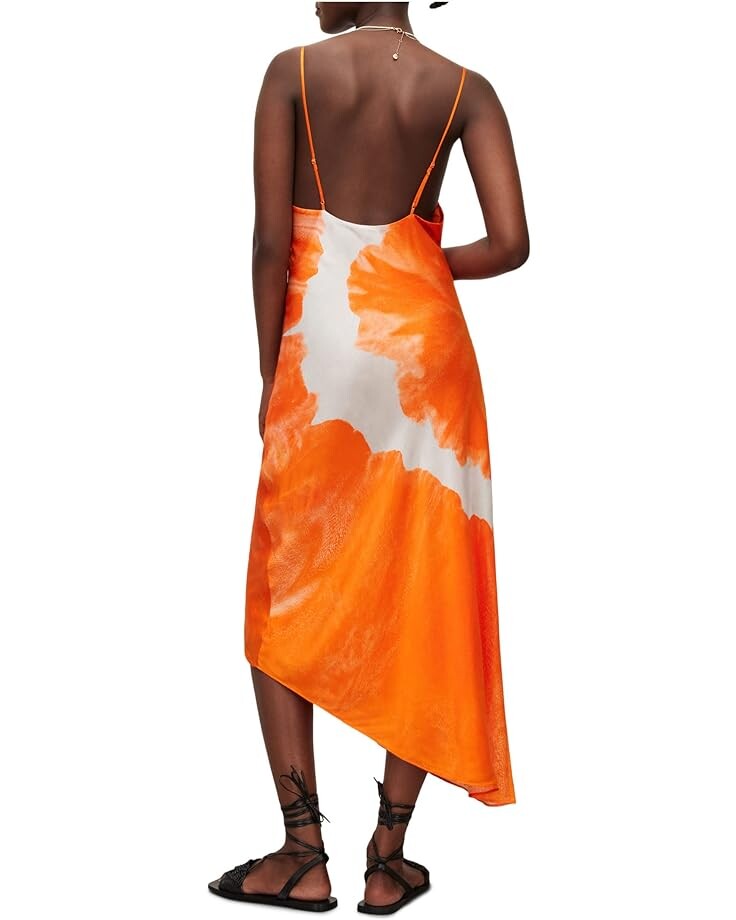 

Платье AllSaints Alexia Mariana Dress, цвет Orange Tie-Dye