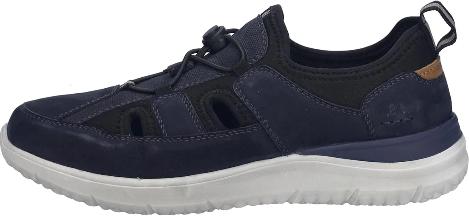 Мужские кроссовки Josef Seibel Wales 02, ширина G (стандартная), сменная стелька, Dark Blue Combi — фото 2