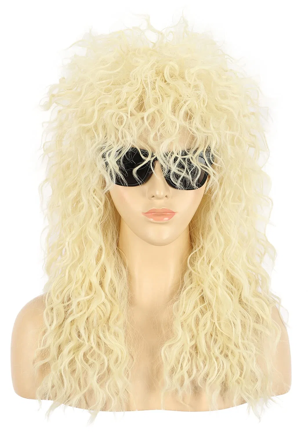 Парик Mullet Long Curly Blonde от VGbeaty Vgbeaty, Blond