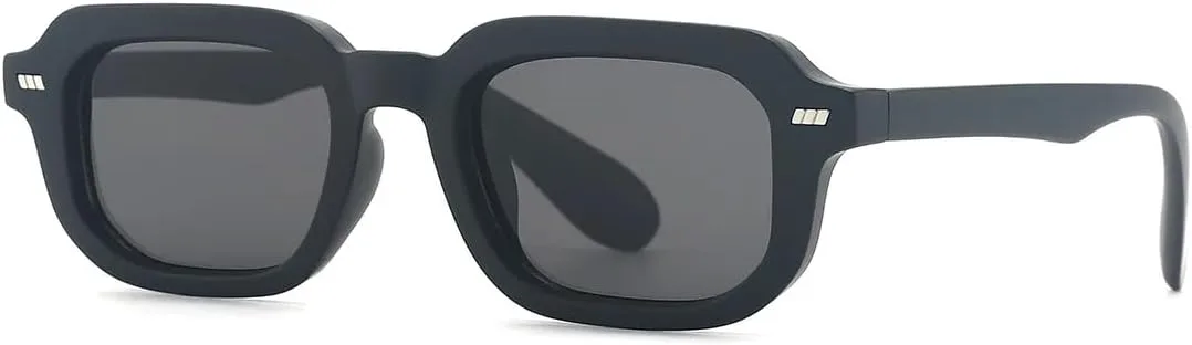 

Классические винтажные солнцезащитные очки для женщин и мужчин в стиле панк, популярные для активного отдыха и вождения, роскошные, красочные TVTBBVV, Black Black