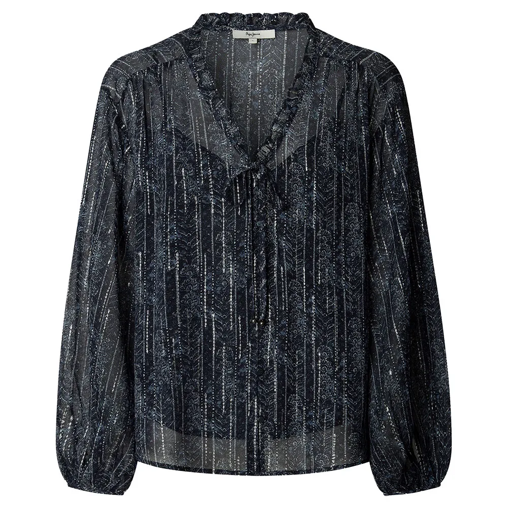 

Рубашка с длинным рукавом Pepe Jeans Mey, синий