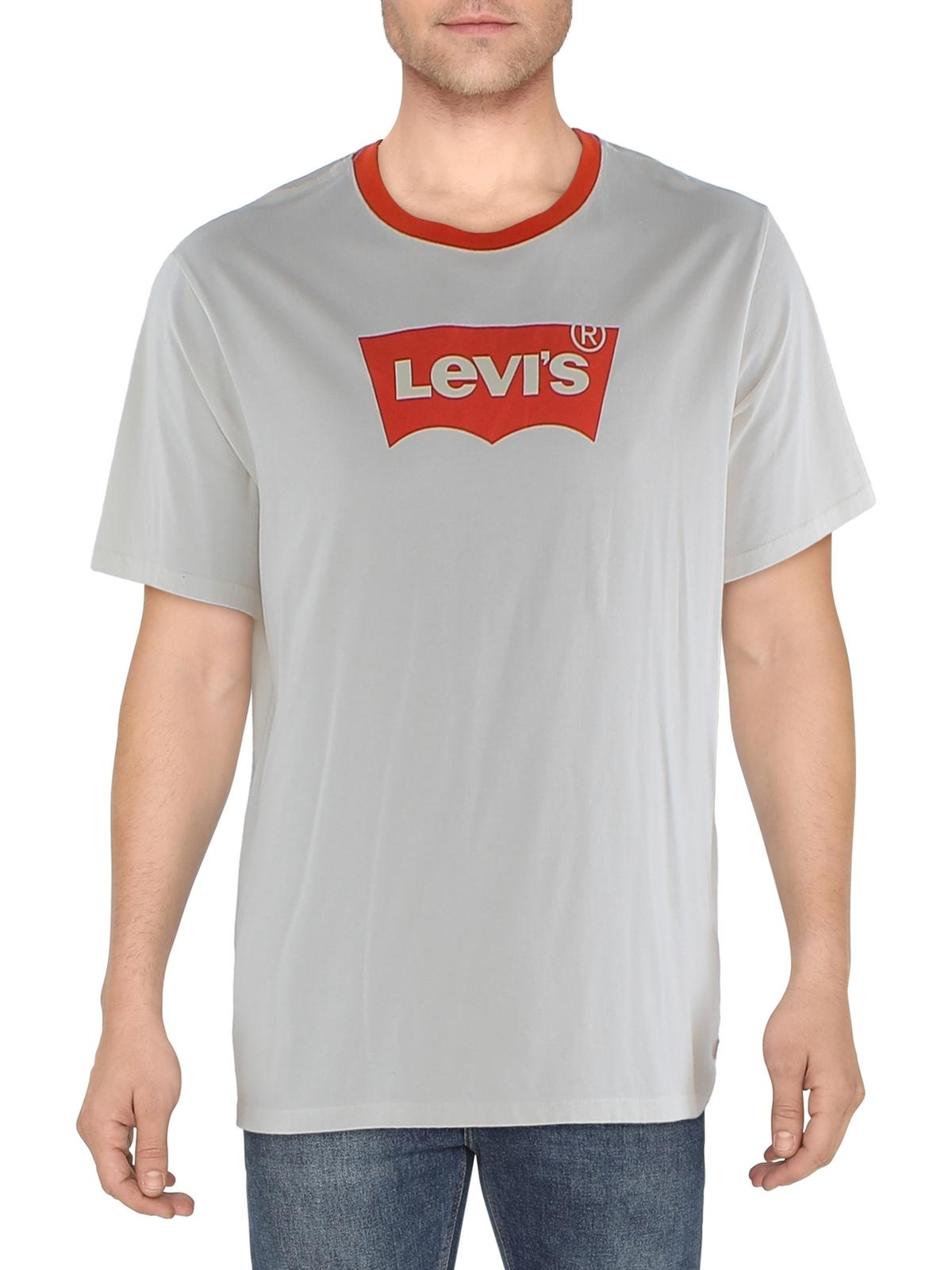 

Мужская футболка с круглым вырезом и коротким рукавом Levi's, красный