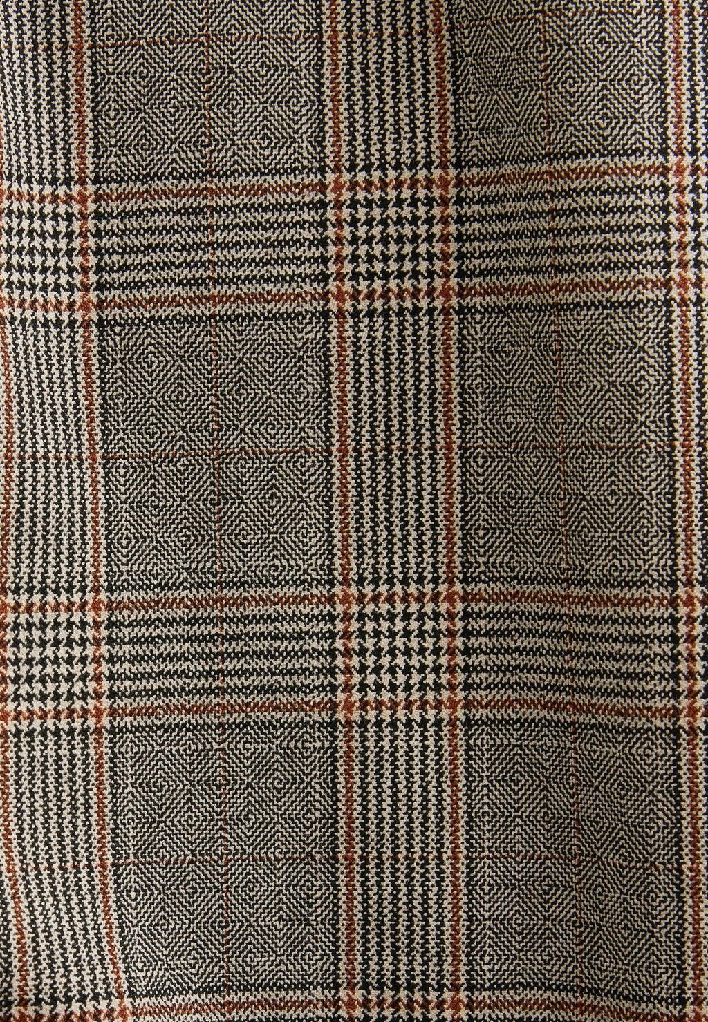 

Брюки RELAXED FIT JACQUARD CHECK Next, бежевый