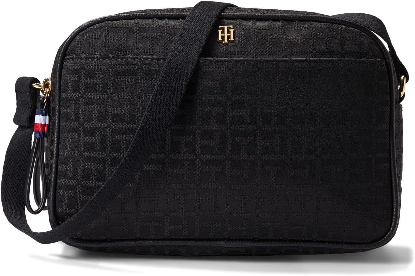 

Tommy Hilfiger Cynthia - Сумка через плечо с квадратной монограммой и жаккардом, Jacquard Black Tonal, Черный, Tommy Hilfiger Cynthia - Сумка через плечо с квадратной монограммой и жаккардом, Jacquard Black Tonal