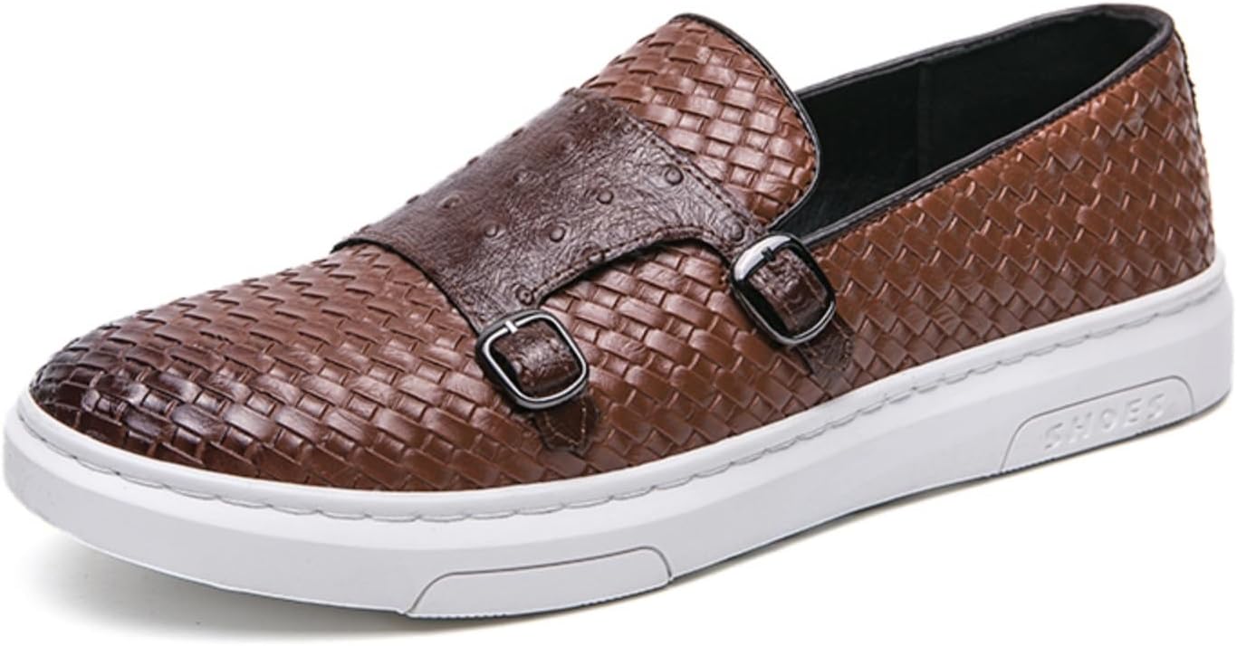 

Мужские премиальные холщовые лоферы с мягкой и комфортной подошвой, удобные для прогулок, вождения и городских поездок Kpdwfms, коричневый