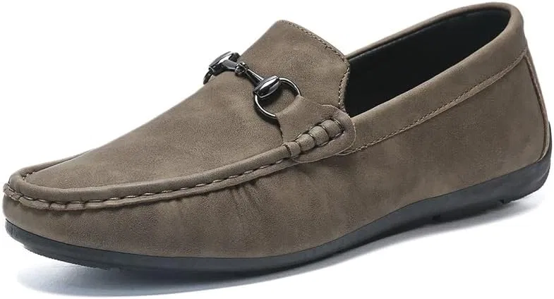 Лоферы мужские из PU кожи, Khaki SayfuR