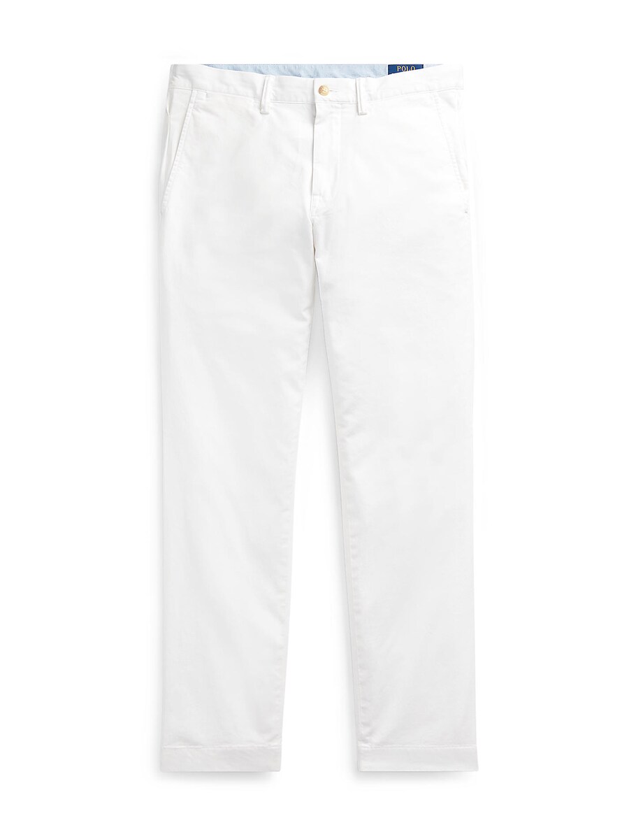 Узкие брюки-чинос Polo Ralph Lauren BEDFORD, белый