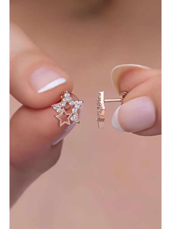 

Heliophilia Серебряные серьги-гвоздики с драгоценными камнями