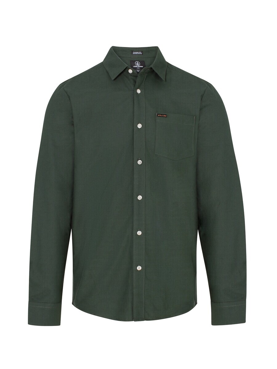 

Повседневная рубашка Volcom Regular fit Button Up Shirt Veeco, темно-зеленый