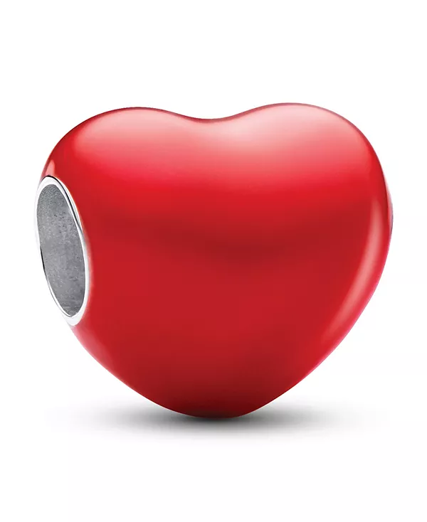 

Серебряный кулон с меняющим цвет сердечком Pandora, red/pink