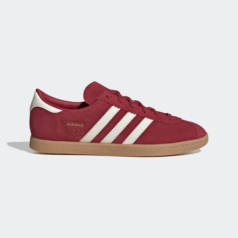Мужские бордовые кроссовки Adidas Stadt