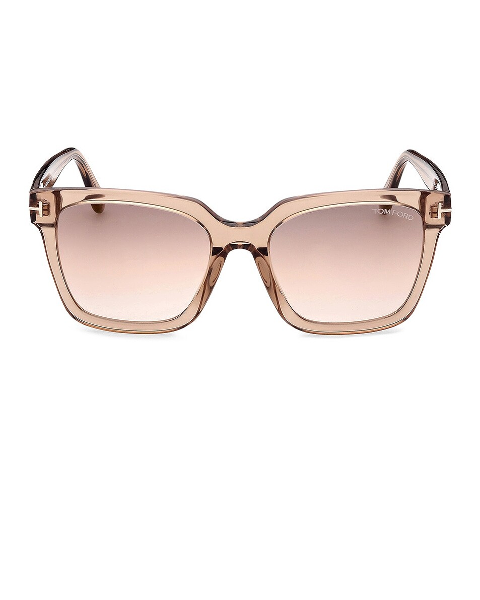 

Солнцезащитные очки Selby Tom Ford, коричневый