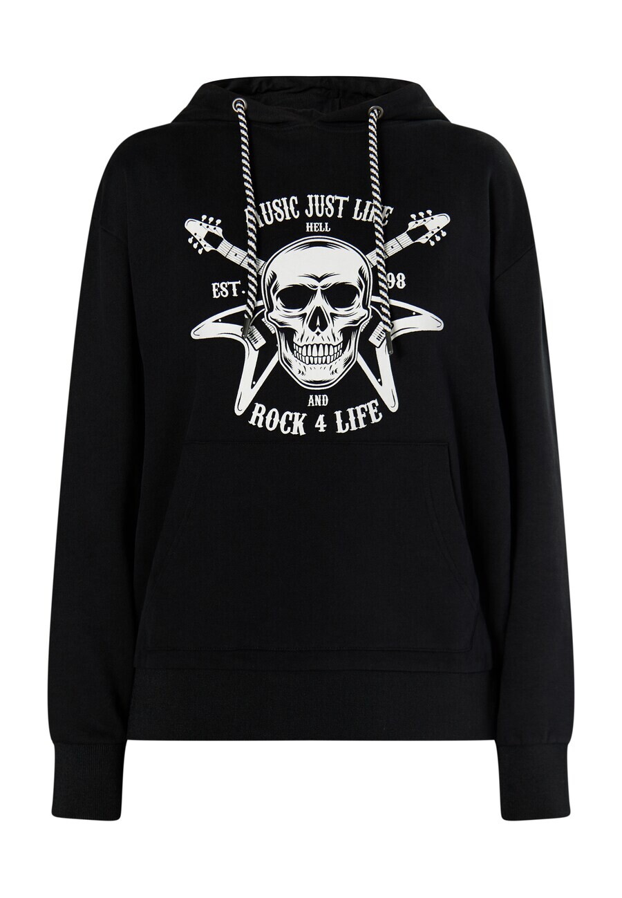 

Толстовка с капюшоном myMo ROCKS Sweatshirt Blonda, черный