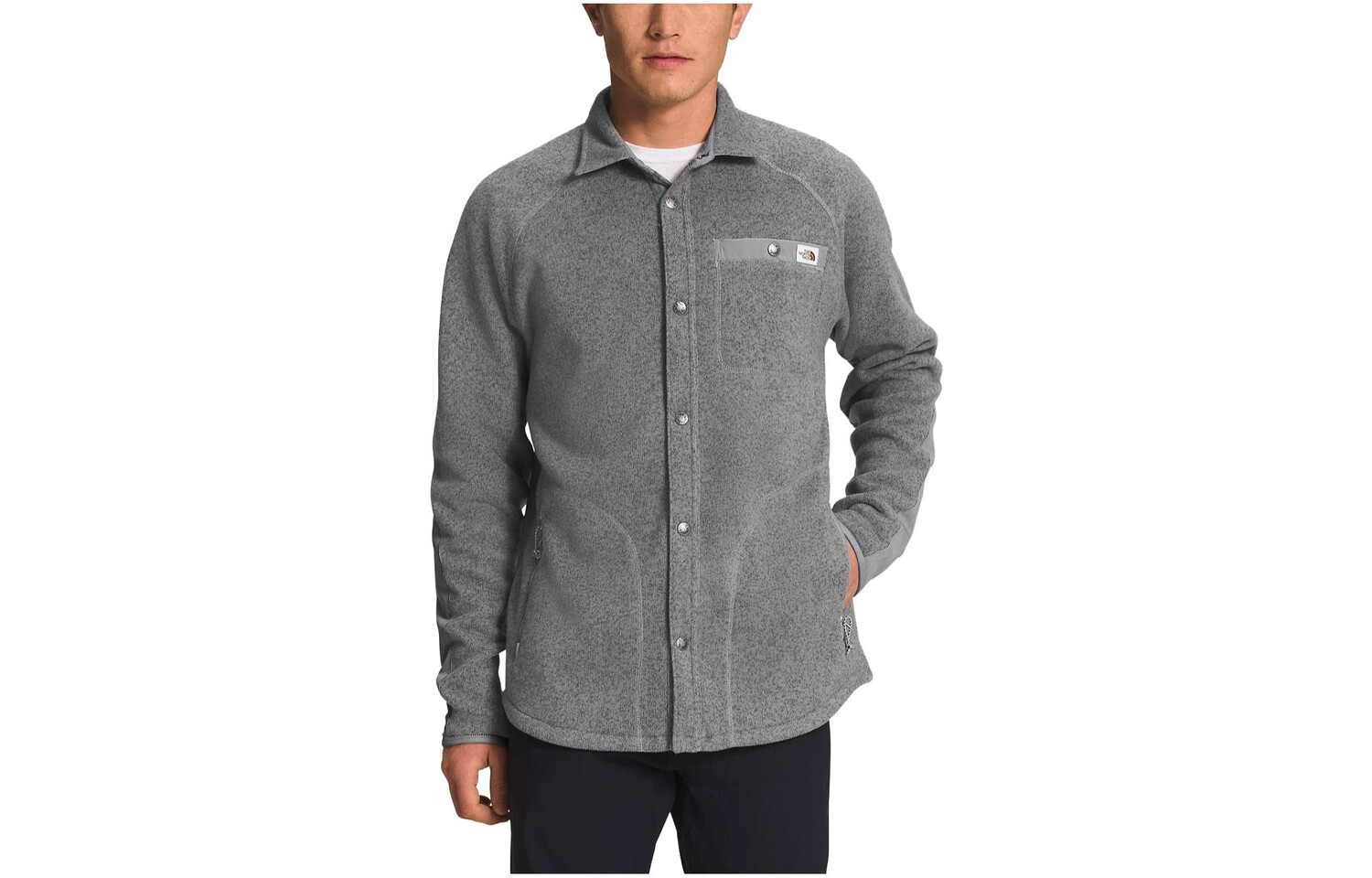 

Куртка мужская серая The North Face, серый