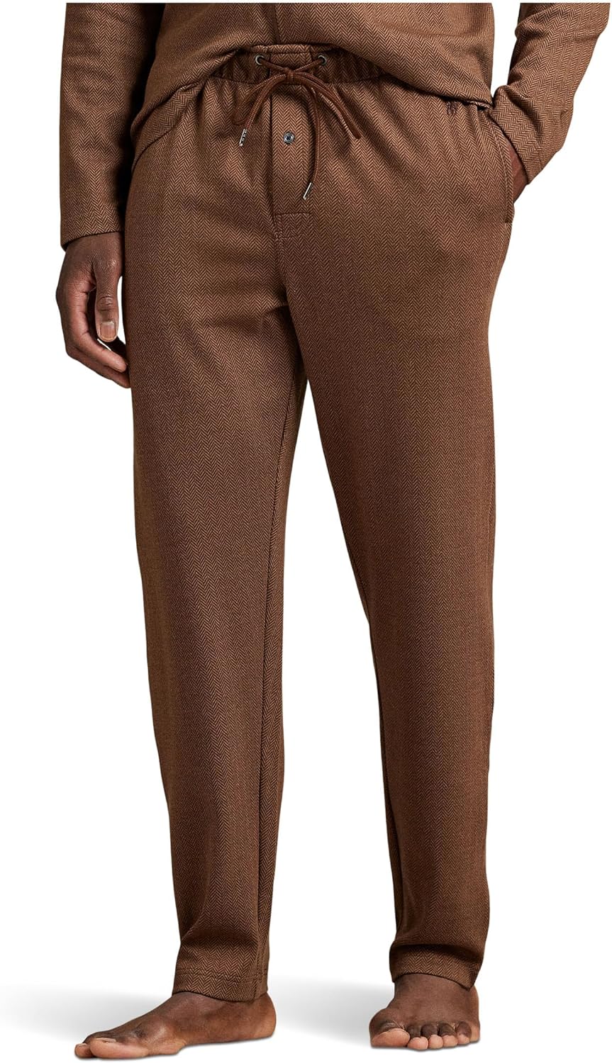 

Polo Ralph Lauren мужские пижамные брюки в елочку, Branch Brown