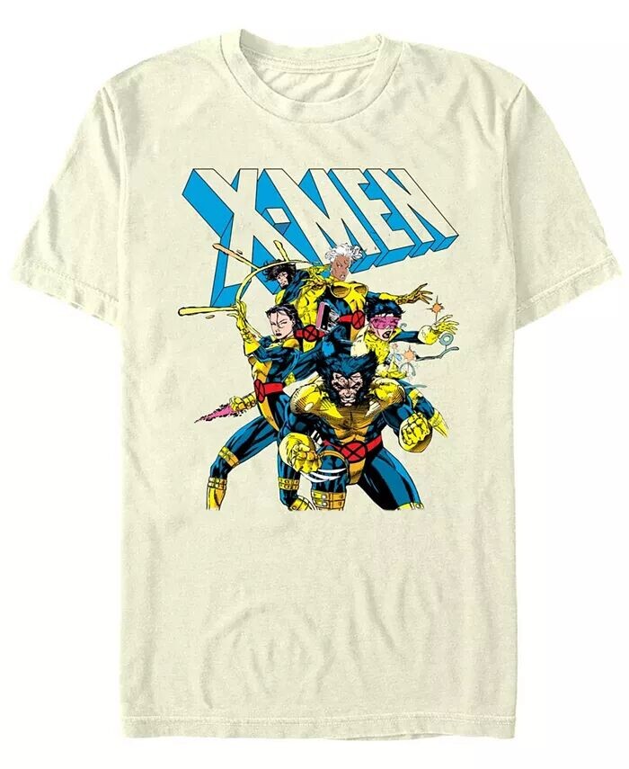 

Футболка мужская X-Men Grouped Up с коротким рукавом Fifth Sun, коричневый/бежевый