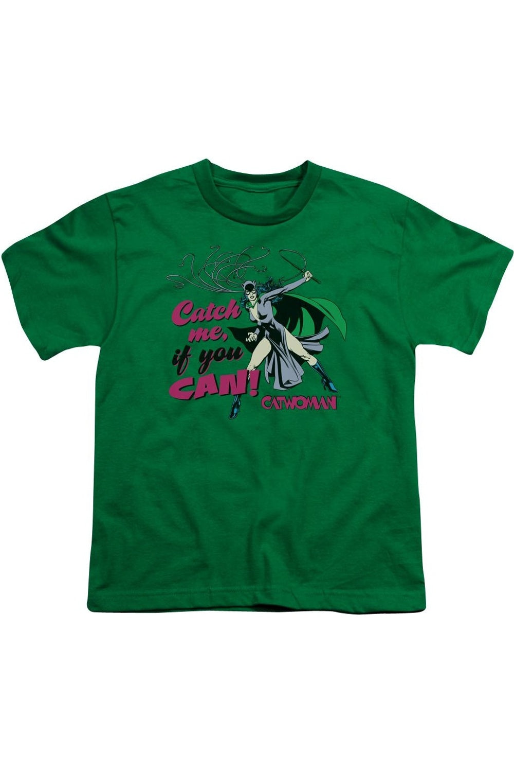 

Футболка DC Comics Catch Me с коротким рукавом для детей Gildan, зеленый