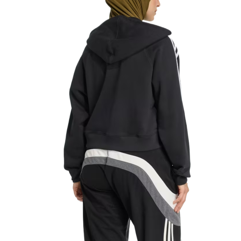 Adicolor худи женское Adidas Originals, белый — фото 4