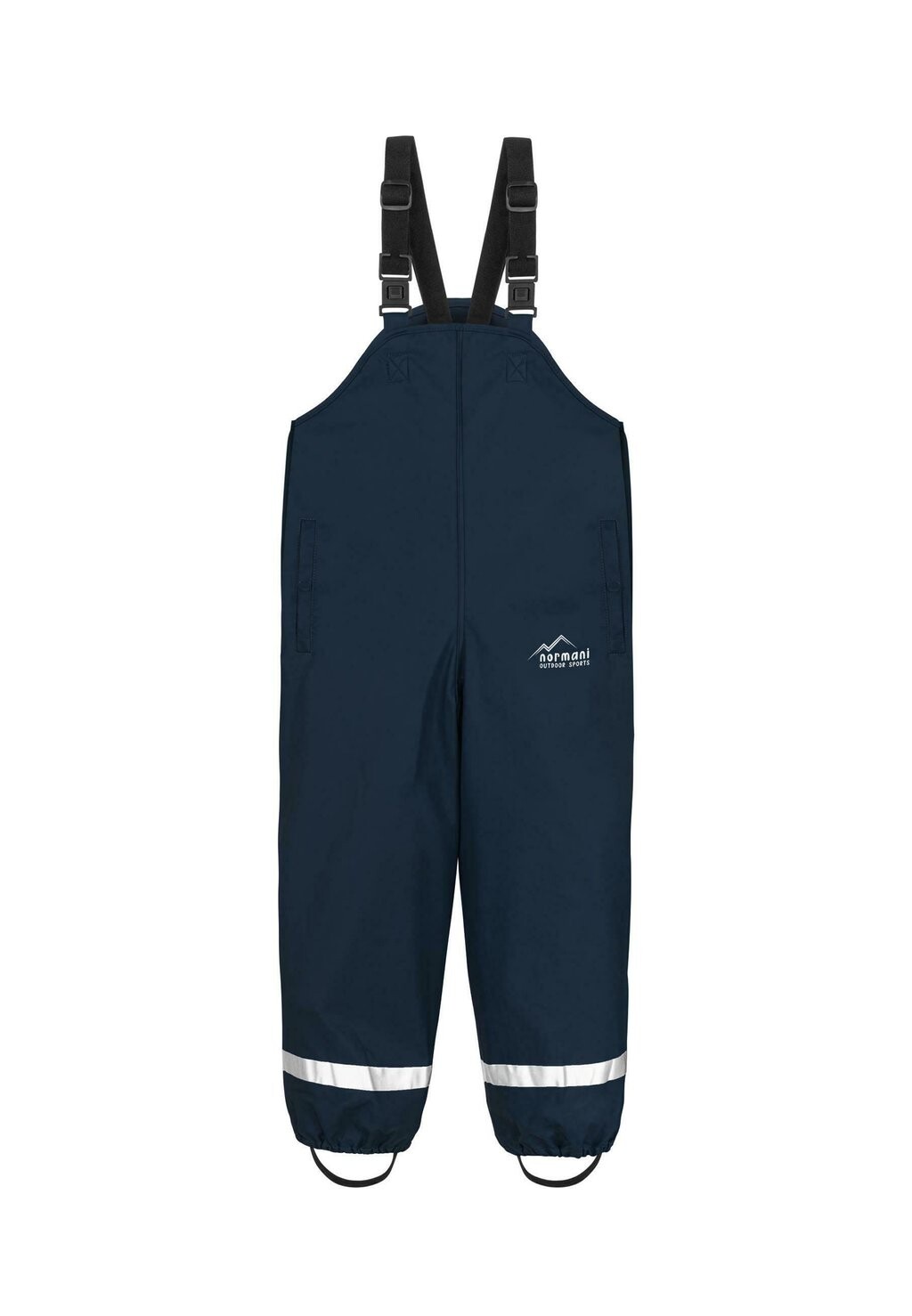 Дождевые брюки MIT HOSENTRÄGERN normani Outdoor Sports, темно-синий — фото 3