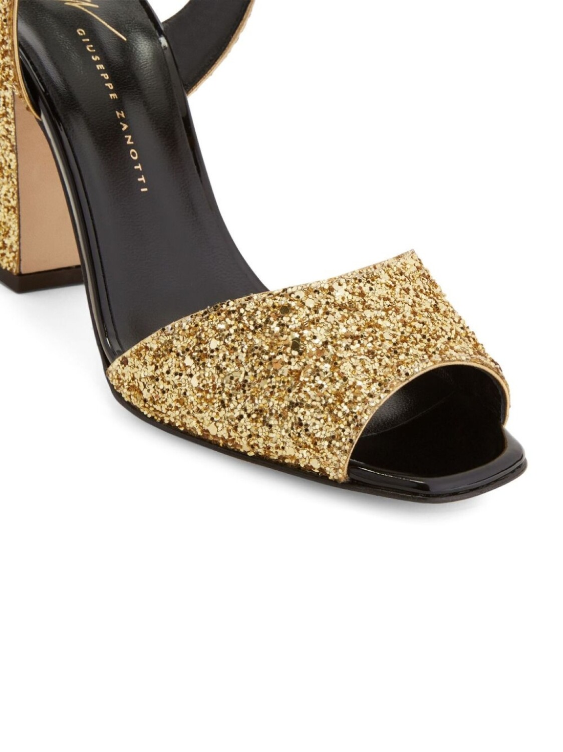 Giuseppe Zanotti босоножки Emmanuelle 80, золотистый — фото 4